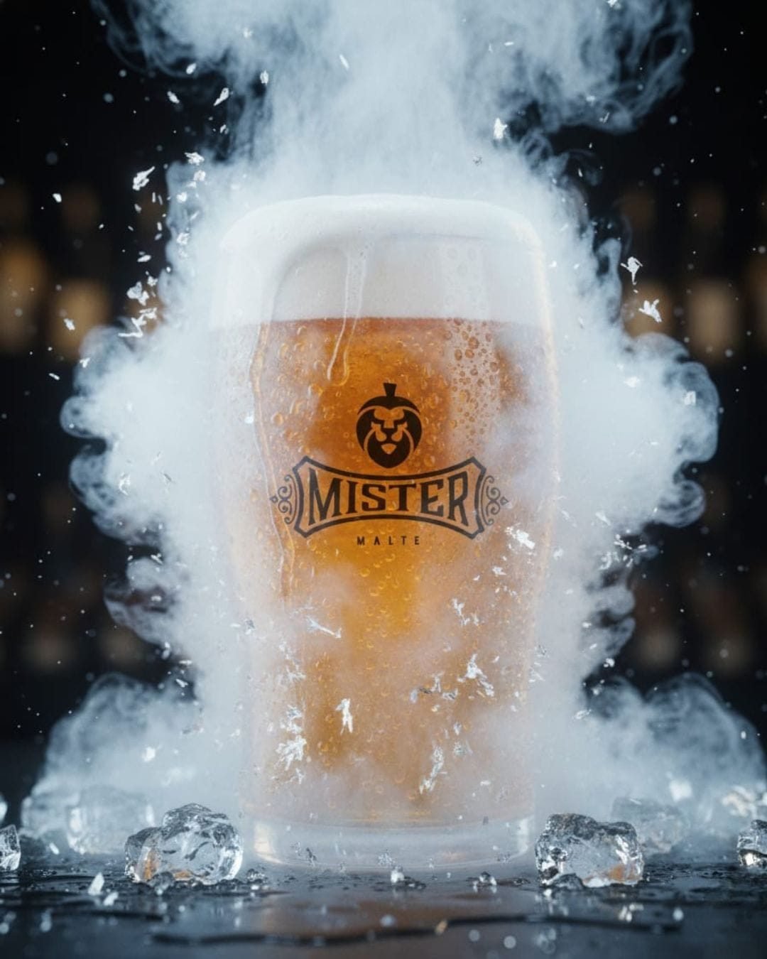 Caneca de chopp Mister Malte super gelada